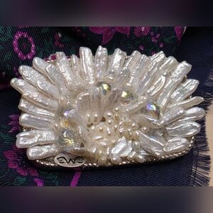Freshwater Pearl WINGS SIGNATURE Belt Buckle - Made In U.S.A.